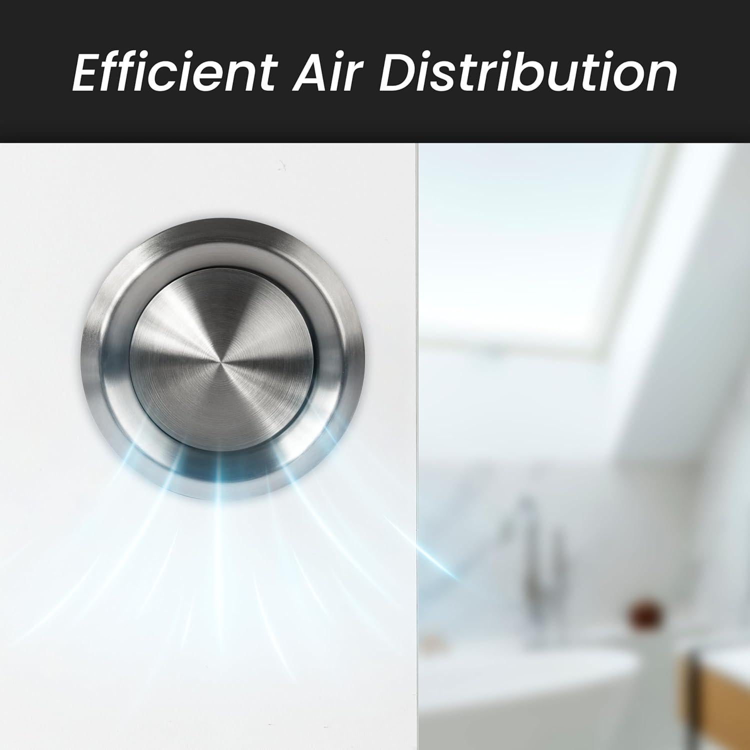 Difusor de Aire Ajustable Repa Market 20 cm Acero Inoxidable