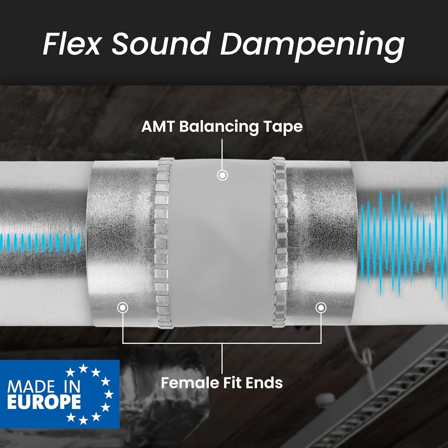 Conector Flexible de Reducción Repa Market 25.4 cm Acero Galvanizado