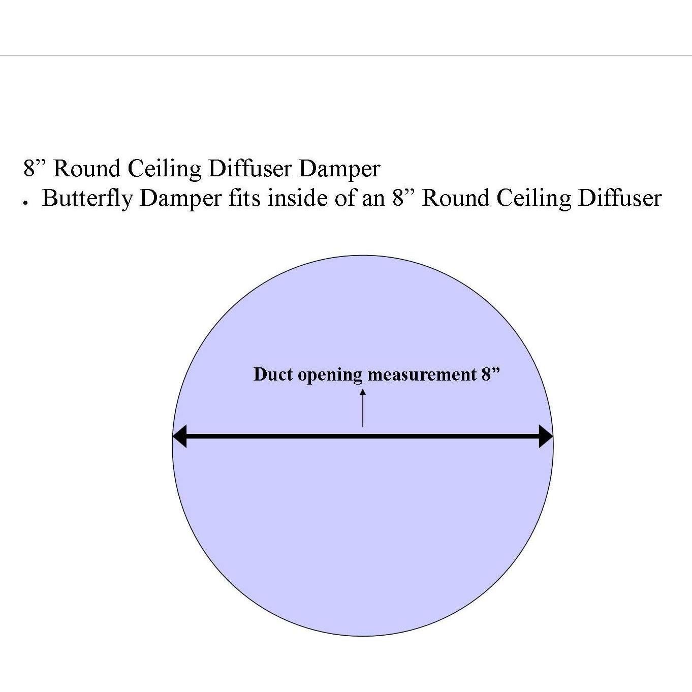 Compensador de Techo Accord Ventilation ABCDBRD08 20.32 cm Marrón
