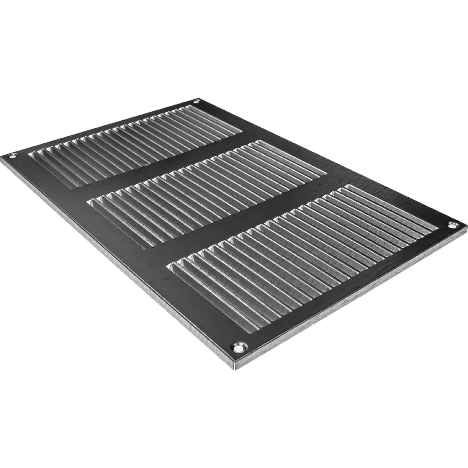 Cubierta de Ventilación Metal Galvanizado 30x20 cm - Paquete de 2