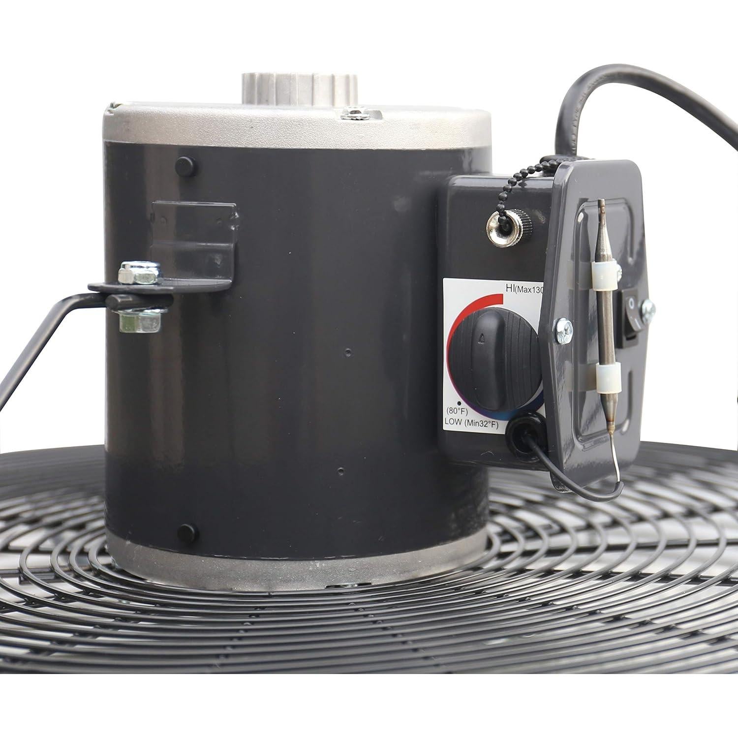 Ventilador de Escape iLiving ILG8SF20V-T 20" con Termostato