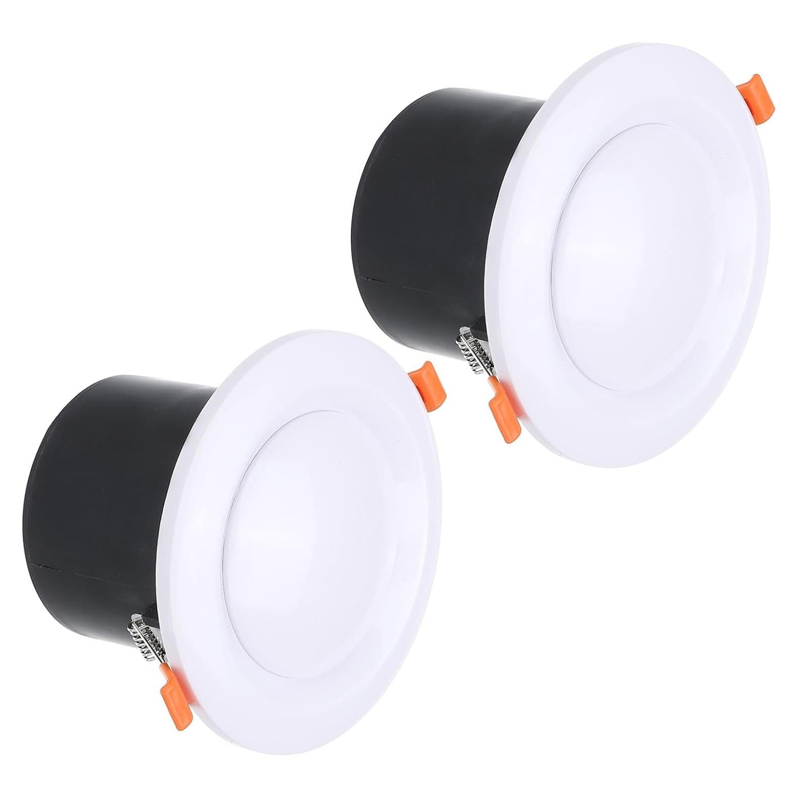 Ventilación Redonda Ajustable PATIKIL 10 cm 2pcs Blanco