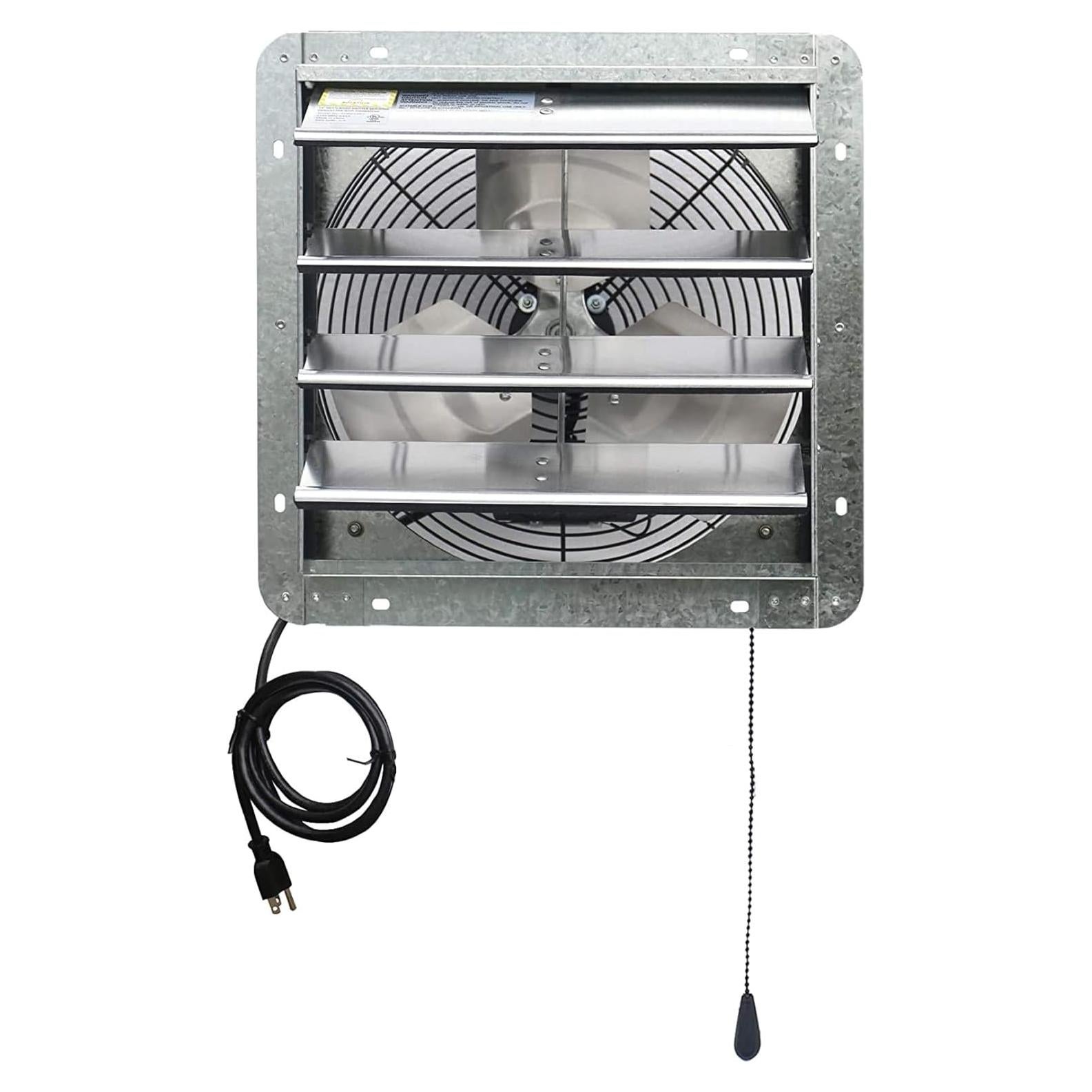 Ventilador de Escape iLiving 35.6 cm con Termostato y 3 Velocidades