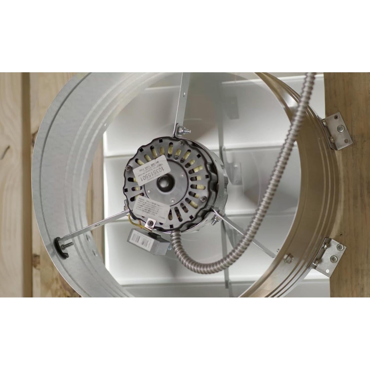 Ventilador de Ático GAF Master Flow 1450 CFM Wi-Fi Plata