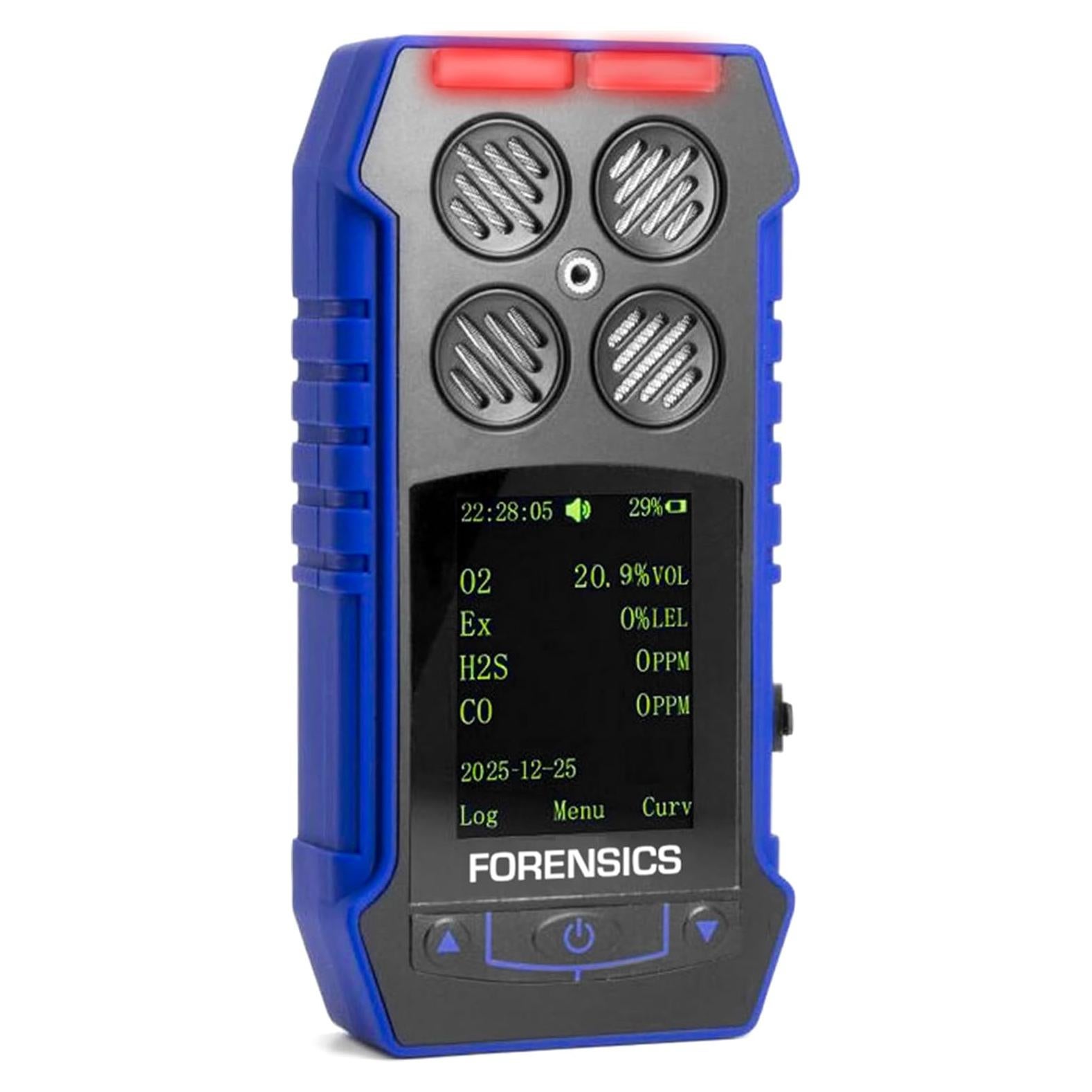 Monitor de 4 Gases Forensics Detectors FD con Calibración NIST