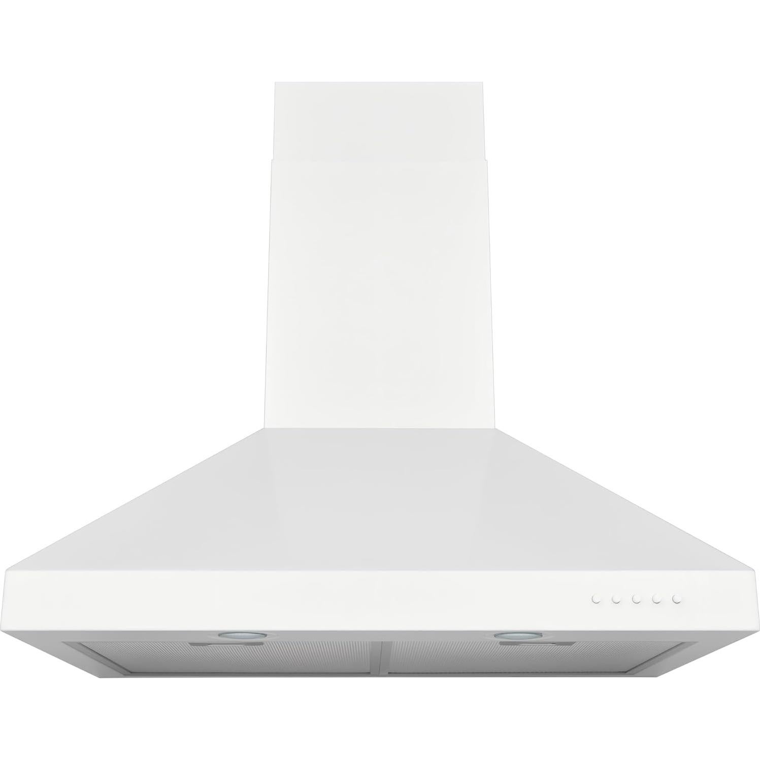 Campana Extractora de Pared Hauslane WM-530 76.2 cm Blanca Mate