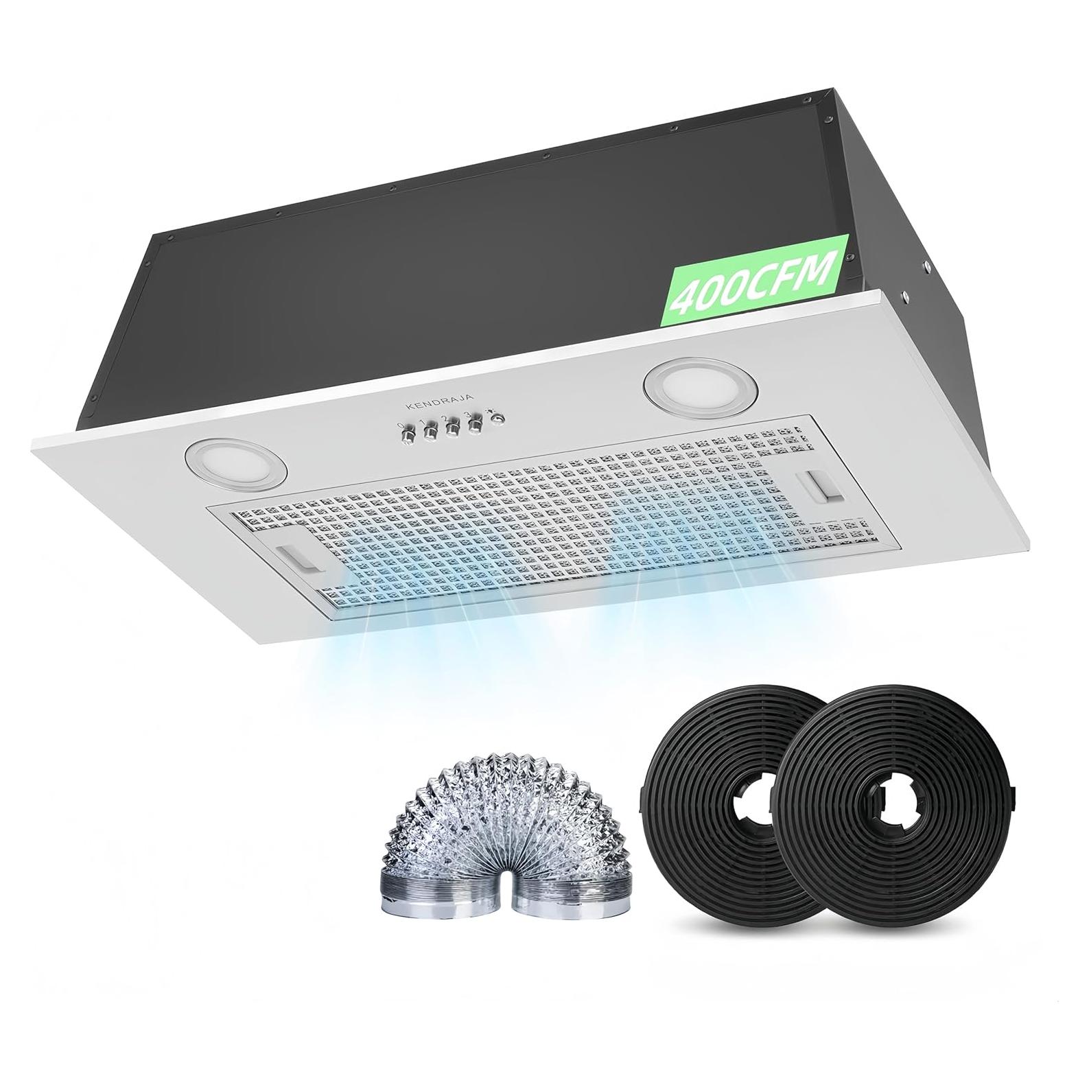 Campana Extractora KENDRAJA 23.6" Acero Inoxidable 400 CFM