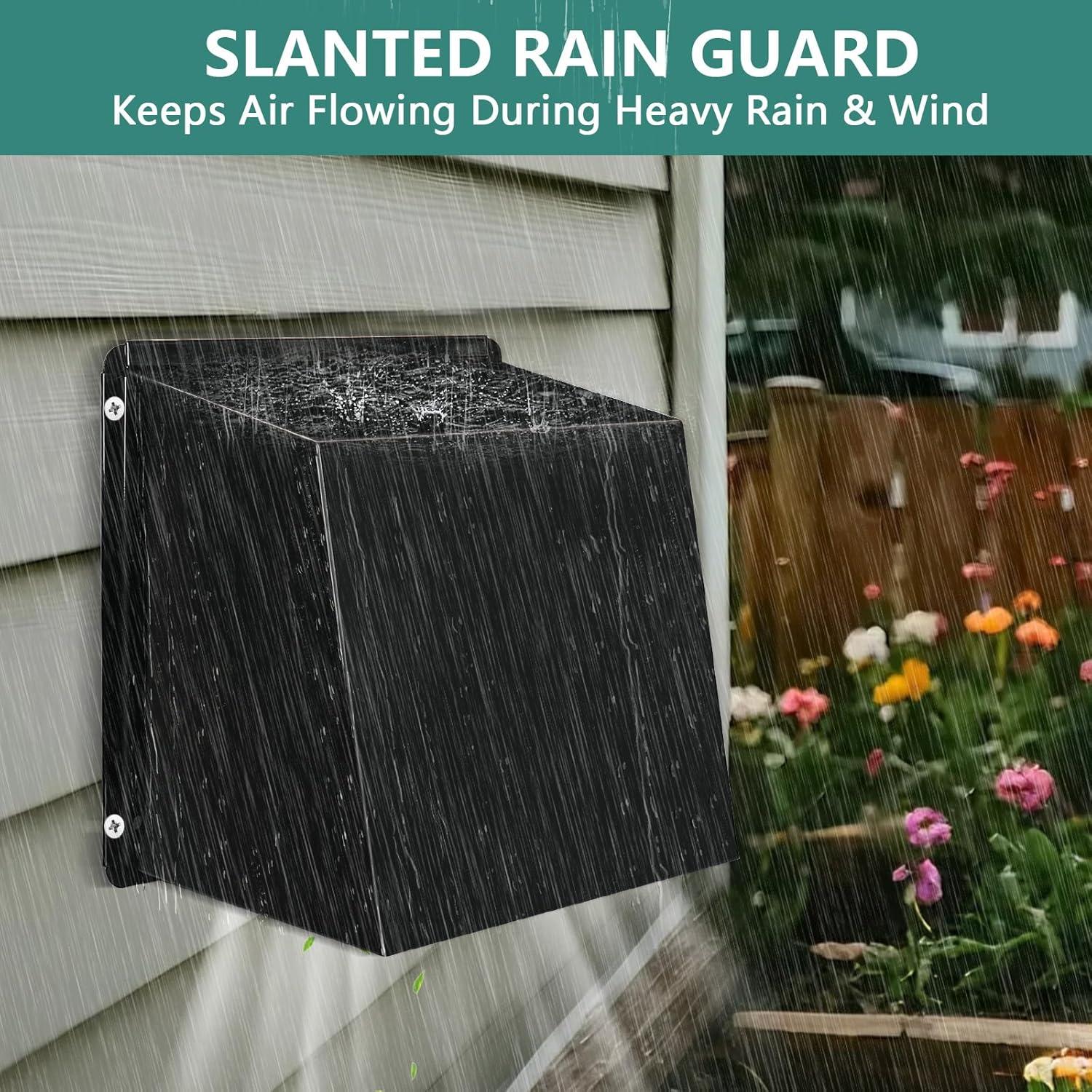 Cubierta de Ventilación de Secadora 6" YLSAZL Negra