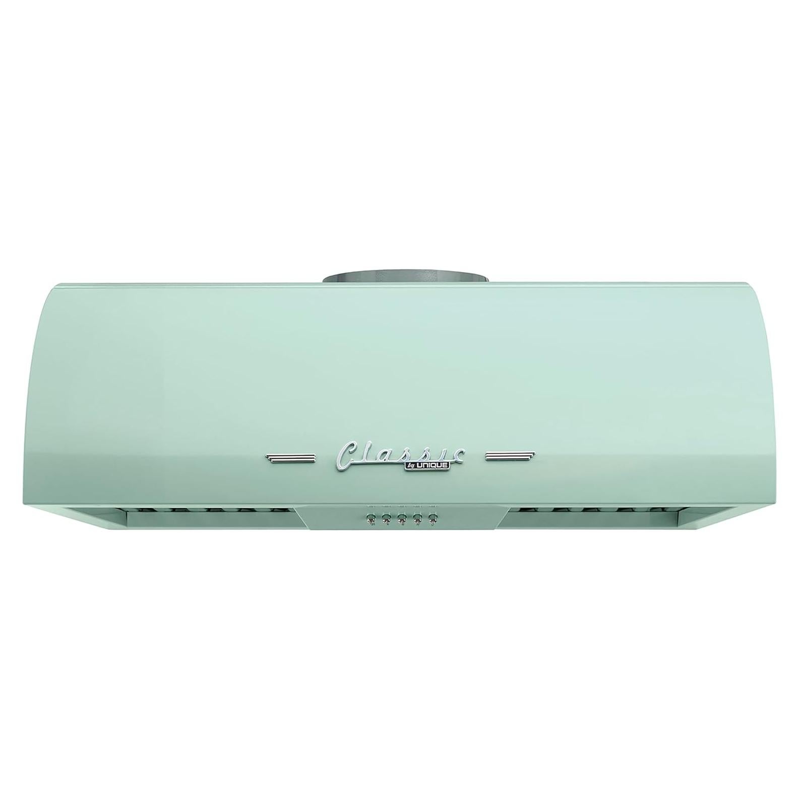 Campana de Cocina Eléctrica Unique 24" Verde Menta 500 CFM