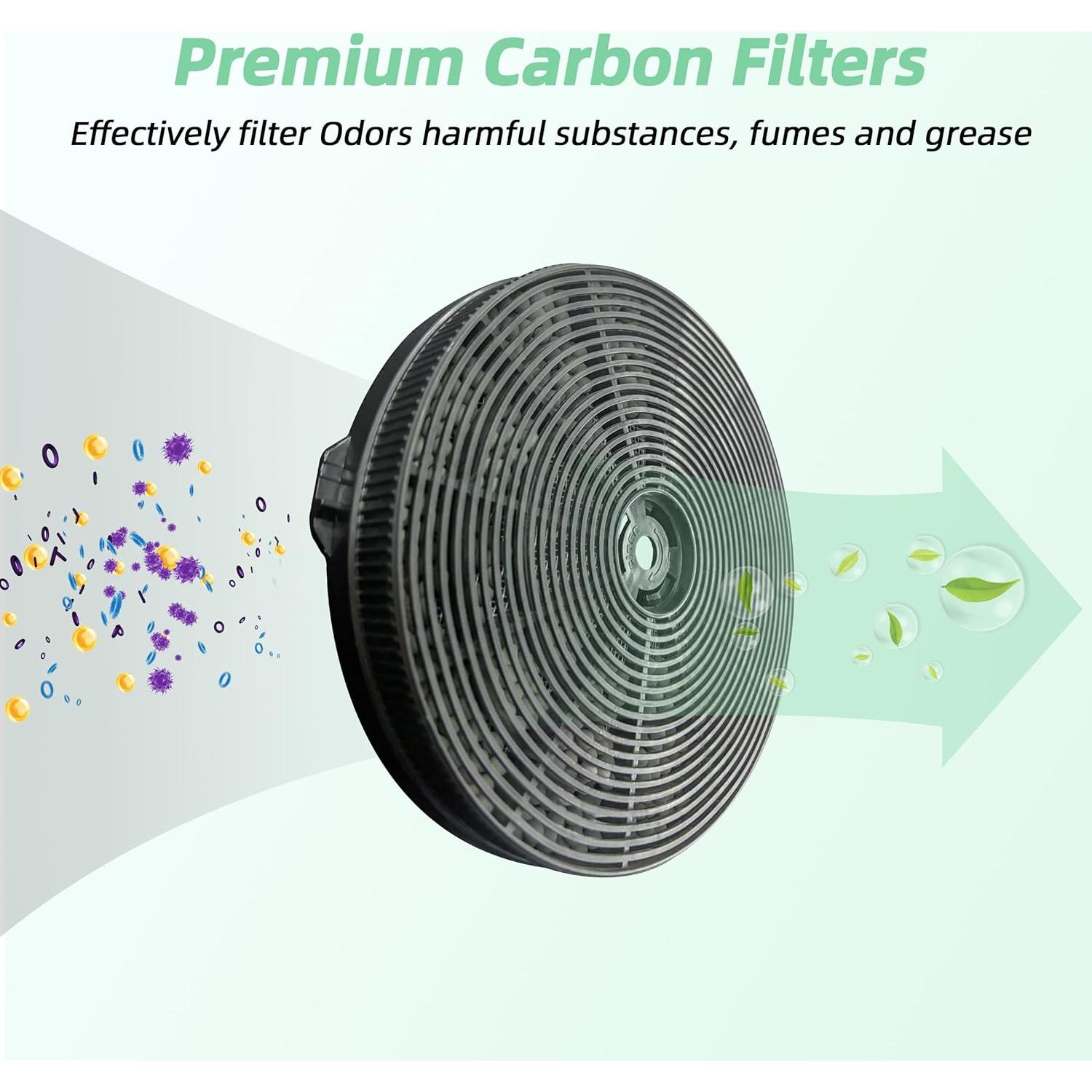 Filtro de Carbón Activado FIREGAS CC170 - 2 Pzs para Campana