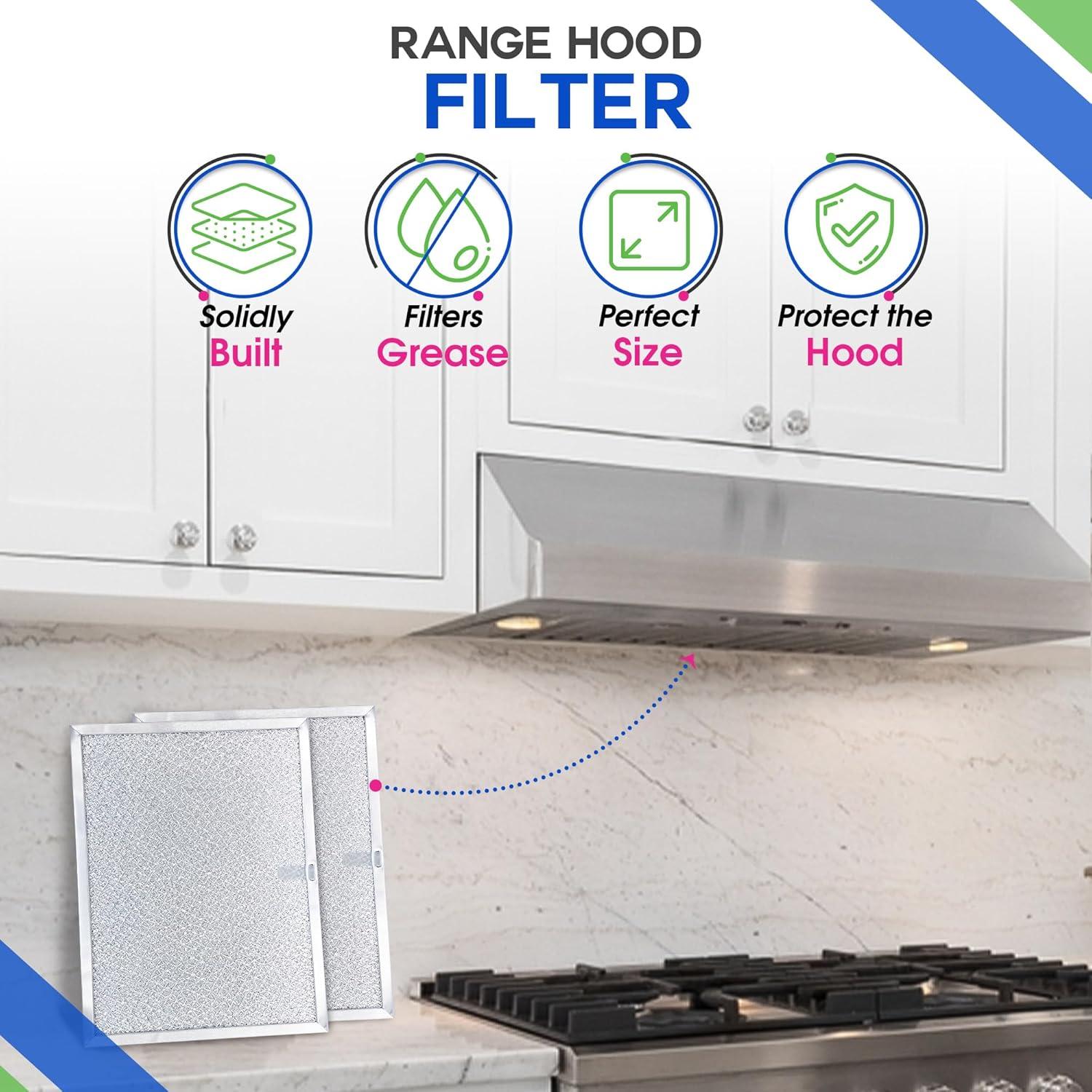 Filtro de Ventilación Bagean 28.58 x 20.96 cm Compatible Broan