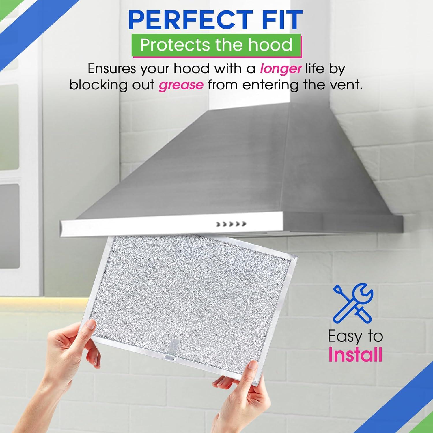 Filtro de Ventilación Bagean 28.58 x 20.96 cm Compatible Broan