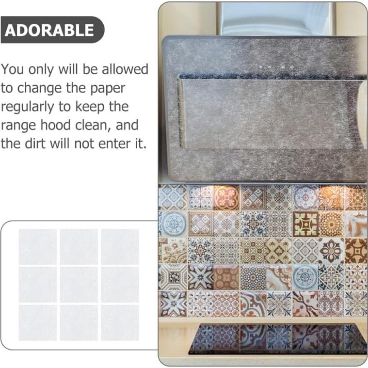 Filtros de Aceite para Campana Extractora ARTIBETTER 36Pcs 43x43cm