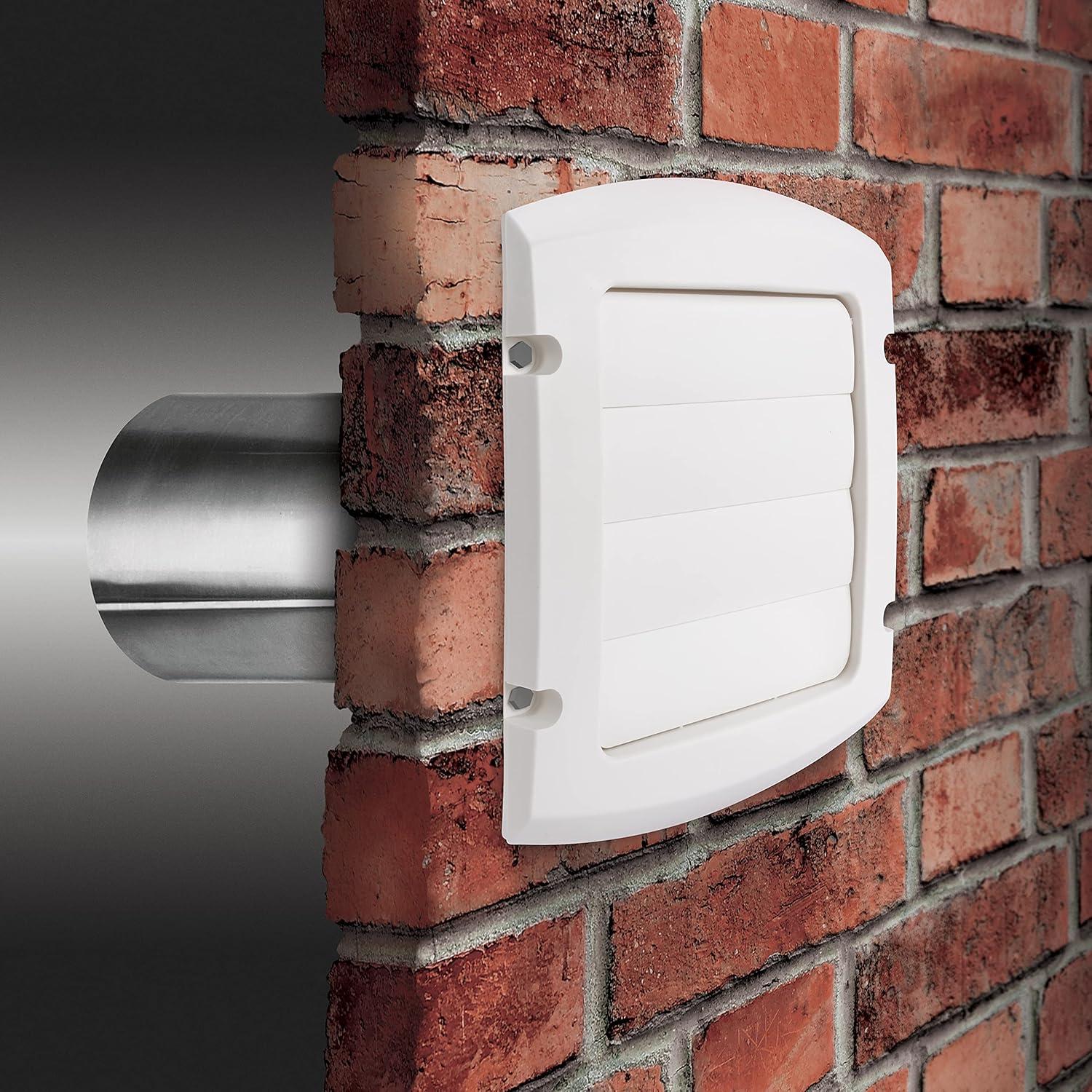 Campana de Ventilación Louvered Blanca 15.24 cm Dundas Jafine