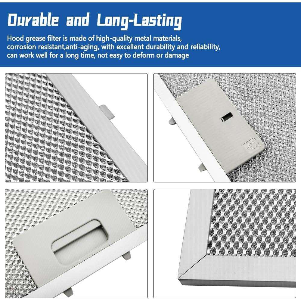 Paquete de 2 Filtros de Grasa TWDRET BPPFA30 30.2x41.4 cm