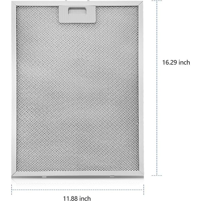 Paquete de 2 Filtros de Grasa TWDRET BPPFA30 30.2x41.4 cm