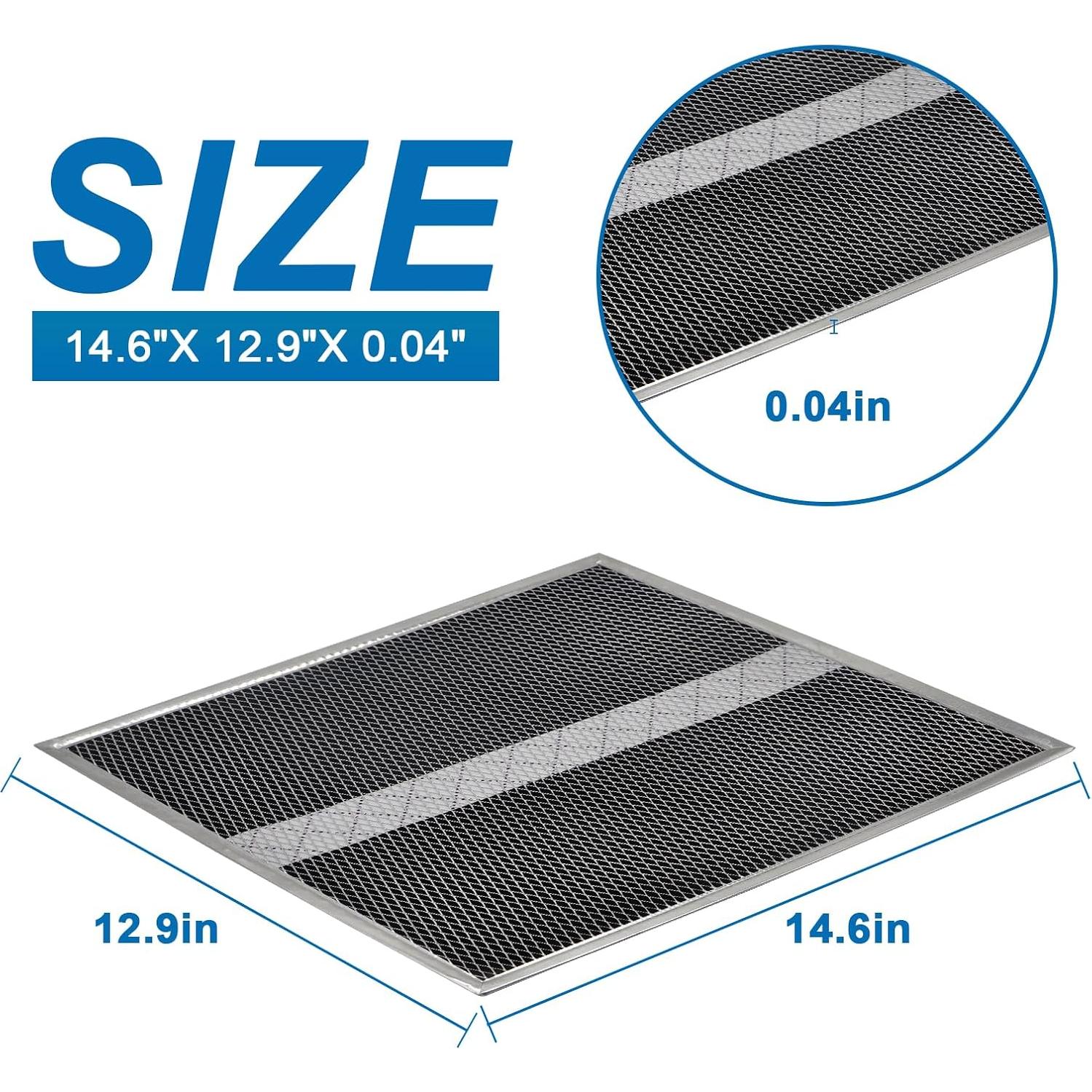 Paquete de 4 Filtros de Carbón No Ductados REEPLAR S97020466