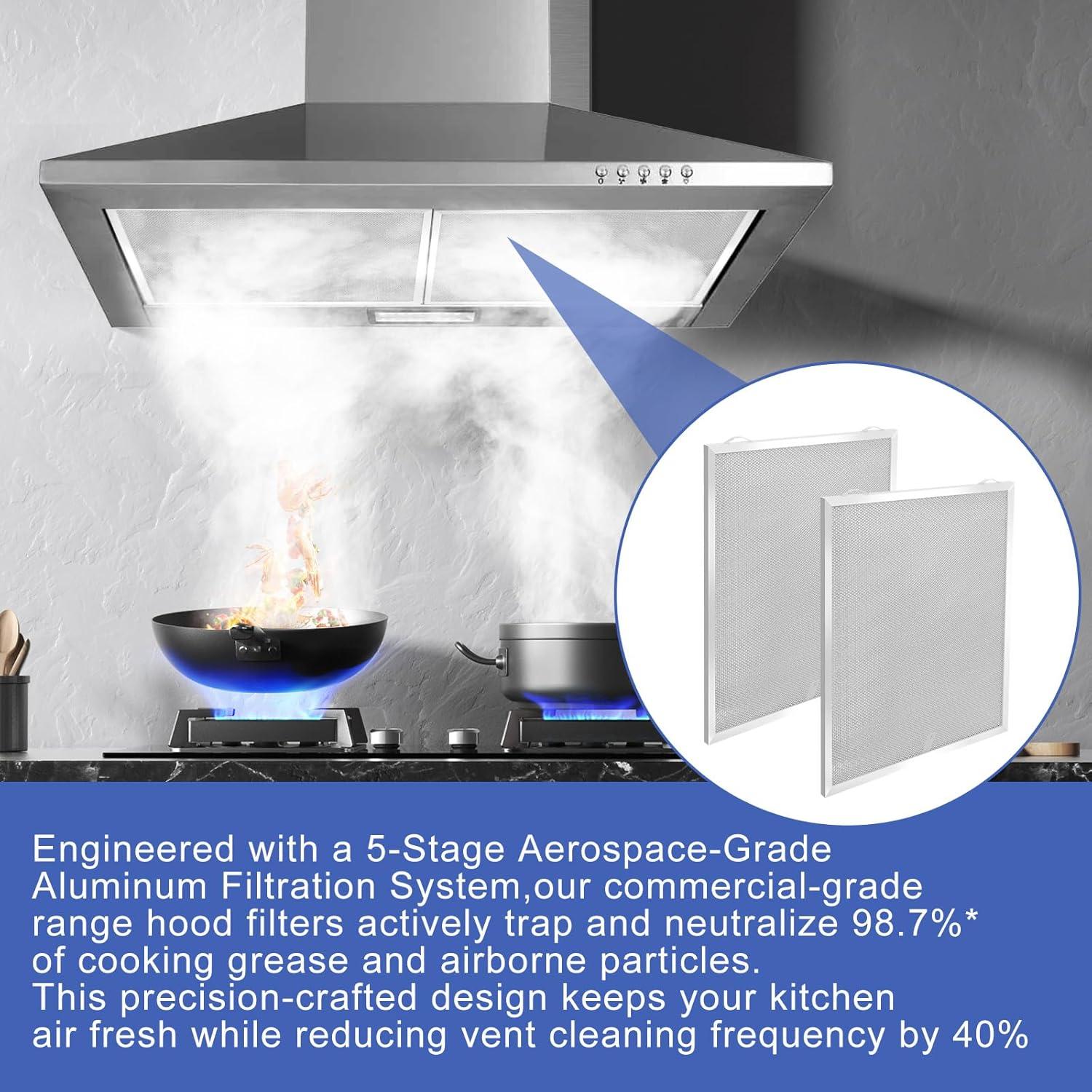 Filtro de Campana Extractora Oneket S99010430-002 2-Pack