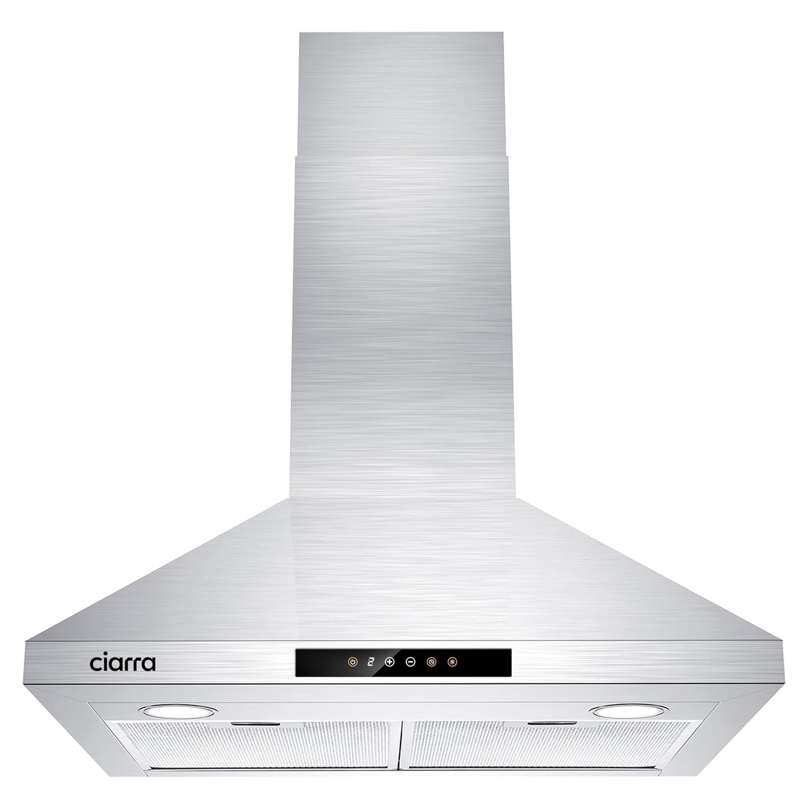 Campana Extractora CIARRA 76 cm Acero Inoxidable 760 m3/h