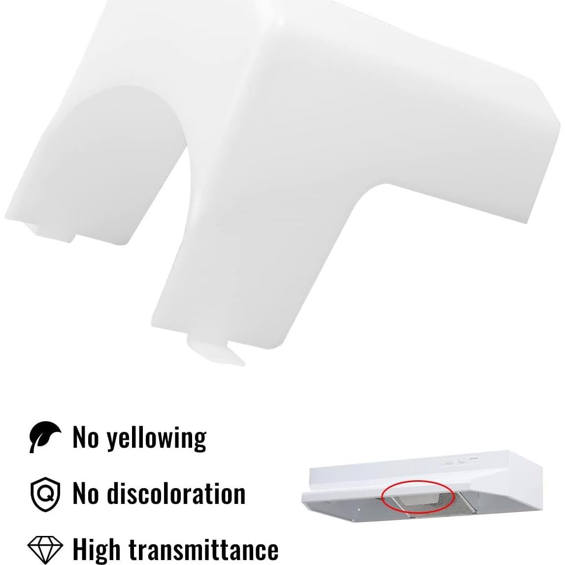 Cubierta de Lente de Luz de Campana Tavaski 2 Unidades