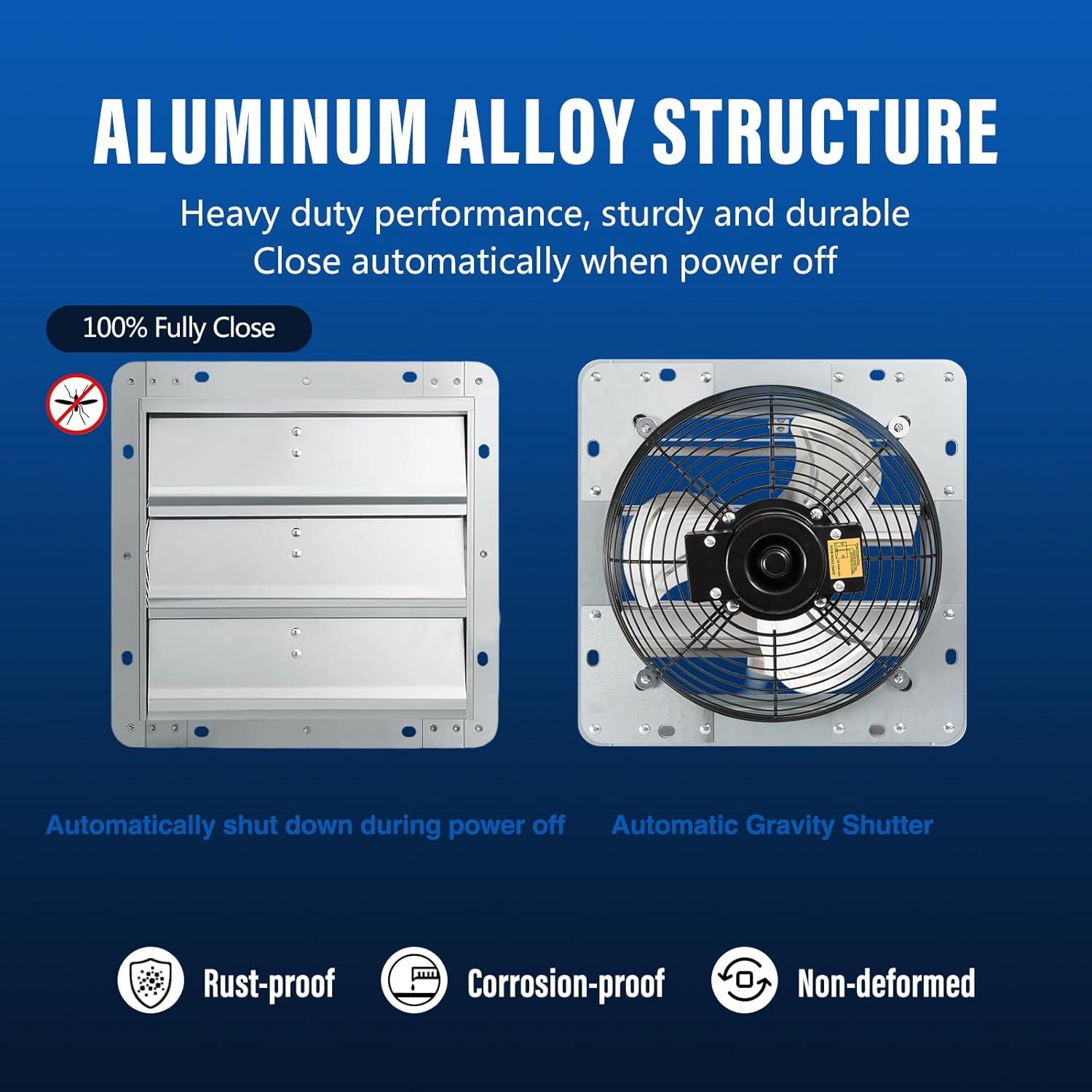 Ventilador de Escape Montado en Pared GCJ 30 cm 1600 RPM