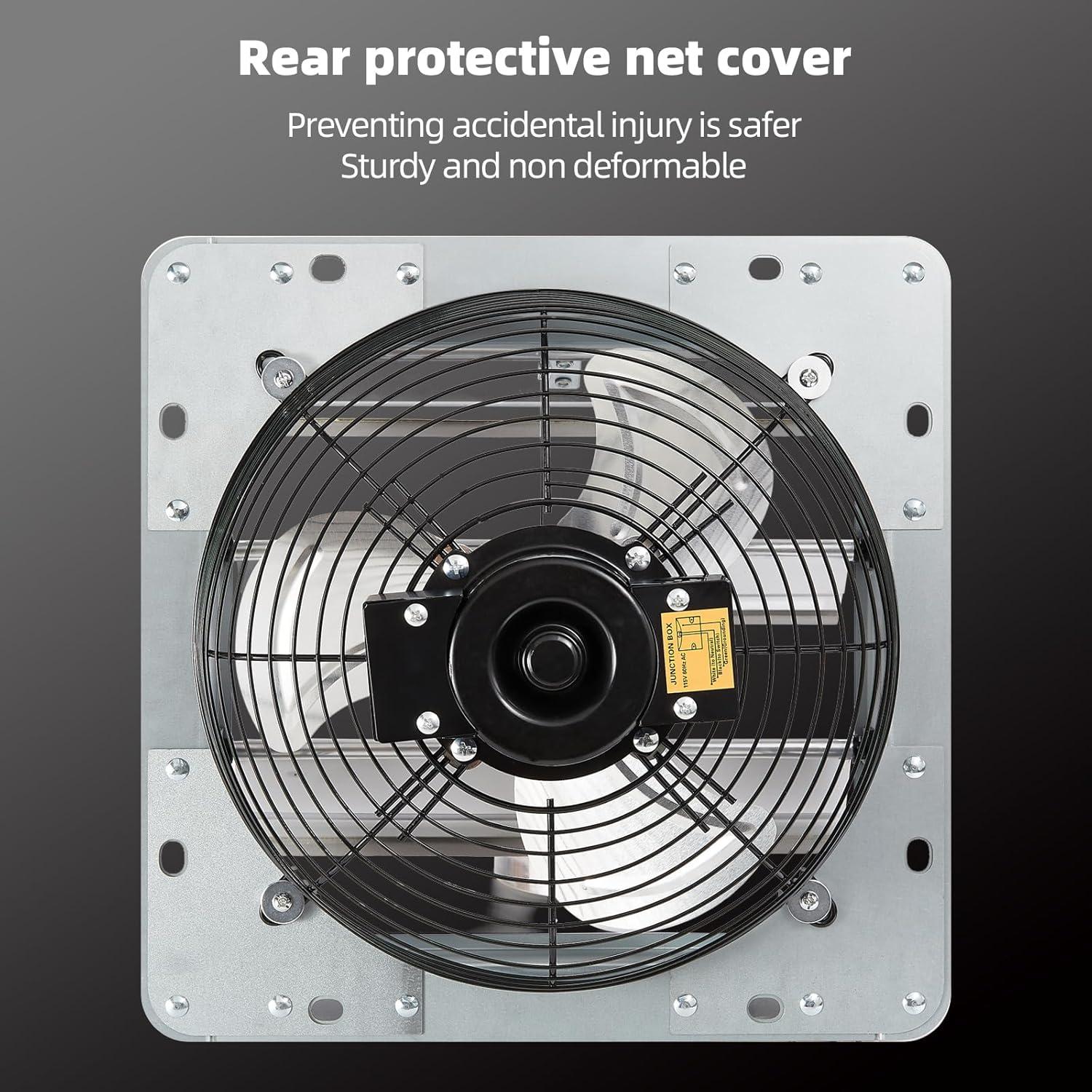 Ventilador de Escape Montado en Pared GCJ 30 cm 1600 RPM