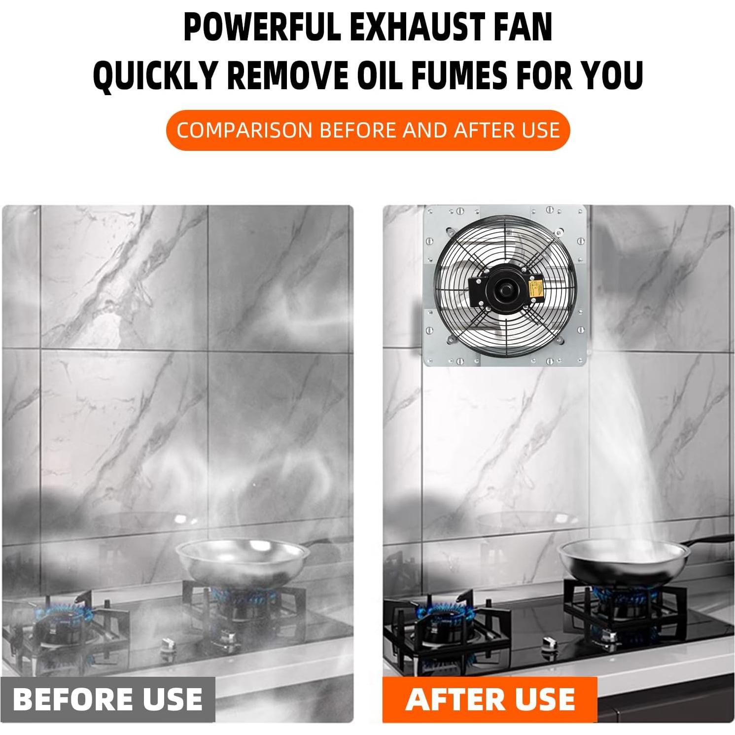 Ventilador de Escape Montado en Pared GCJ 30 cm 1600 RPM