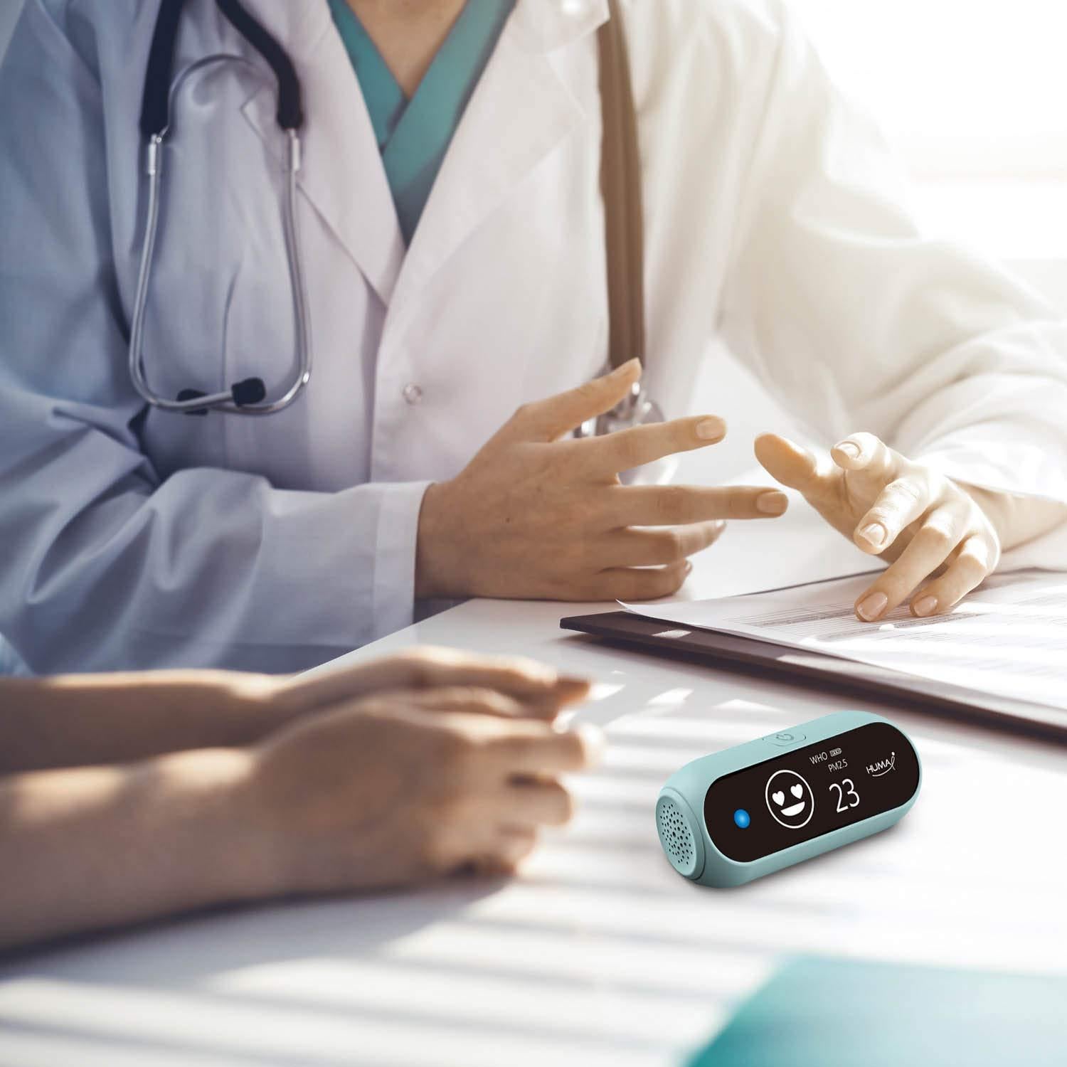 Medidor de Calidad del Aire Huma-i HI-120 - Portátil y Preciso