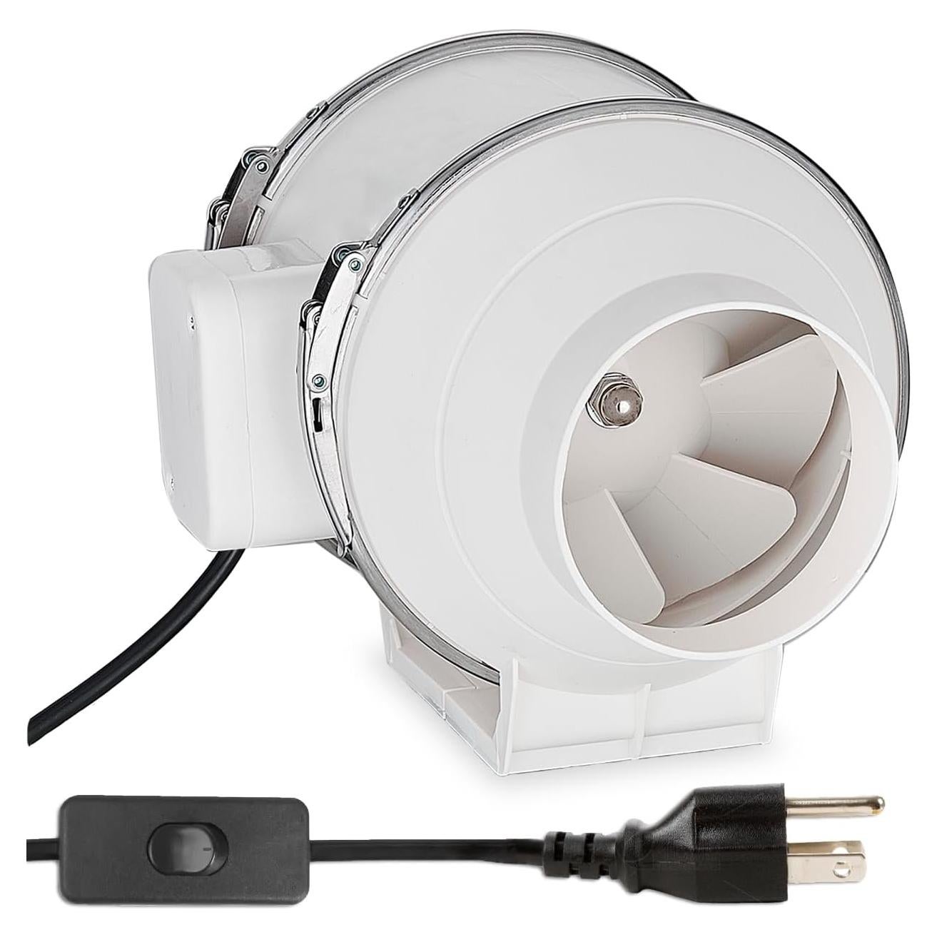 Ventilador de Conducto Modunful 4" - 180 CFM Alta Eficiencia