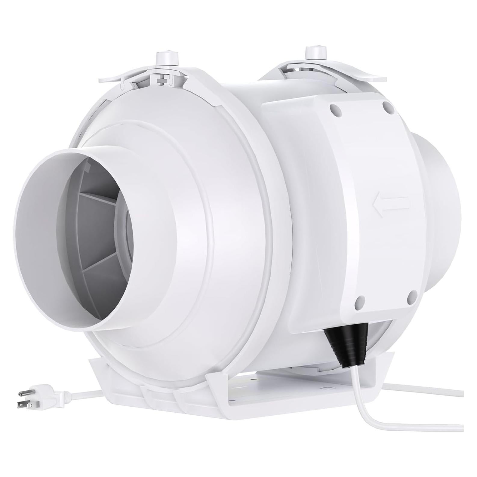 Ventilador de Conducto Tesansi 4" Motor EC 185 CFM Silencioso