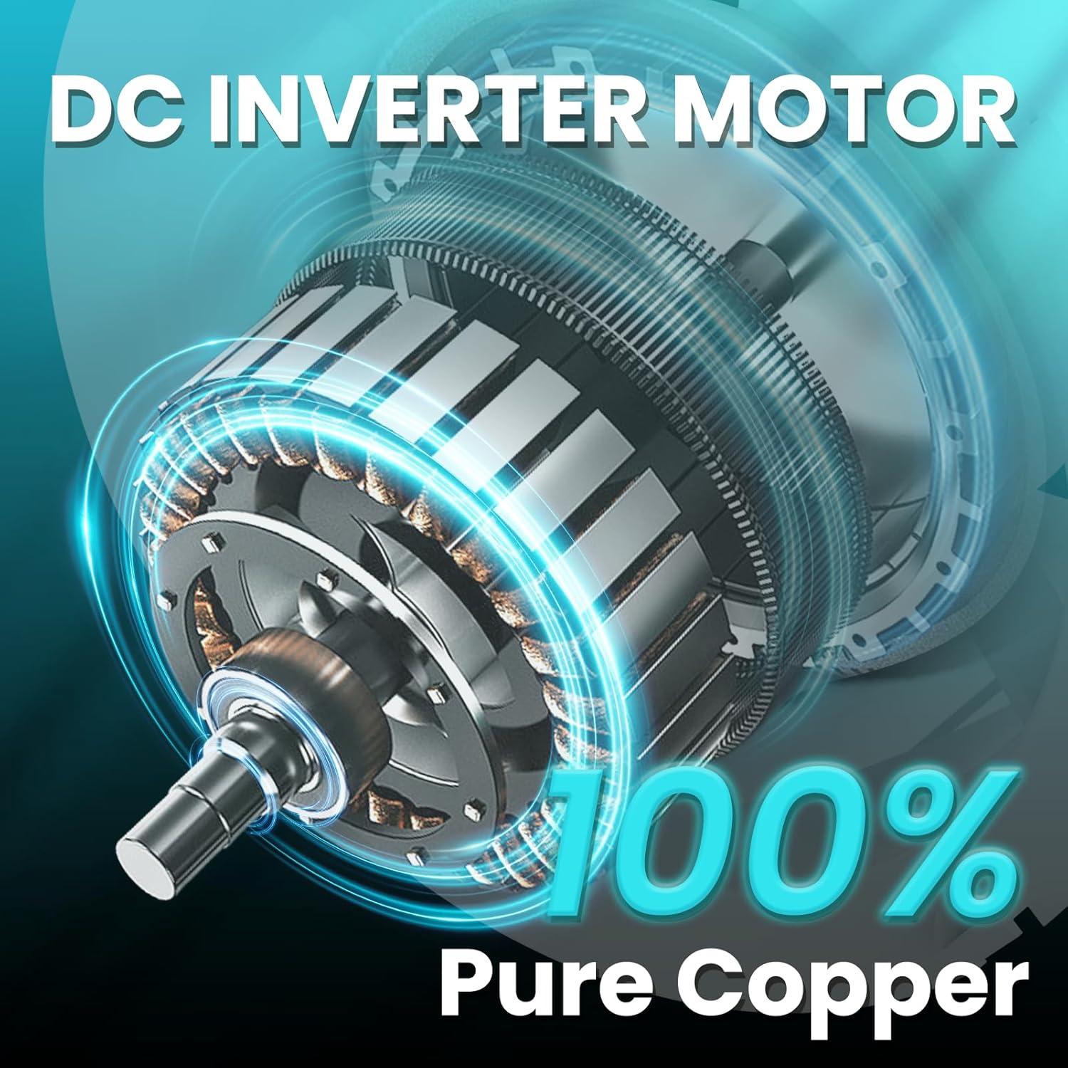 Ventilador de Baño HG Power 8" Reversible 3 Velocidades 2300RPM