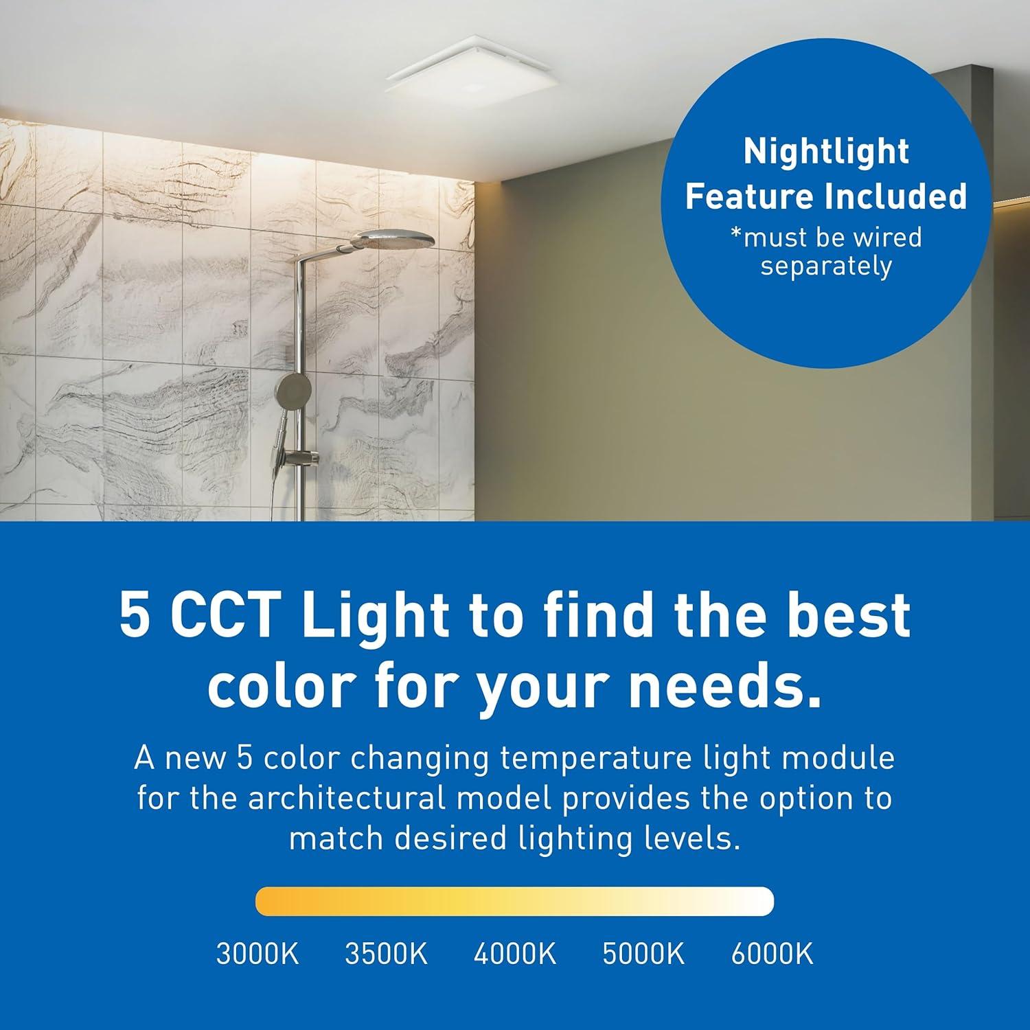 Ventilador Extractor de Techo Panasonic WhisperGreen 110 CFM