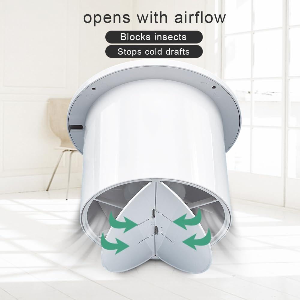 Ventilador Extractor YUDEBAO 15.24 cm Silencioso 110 CFM