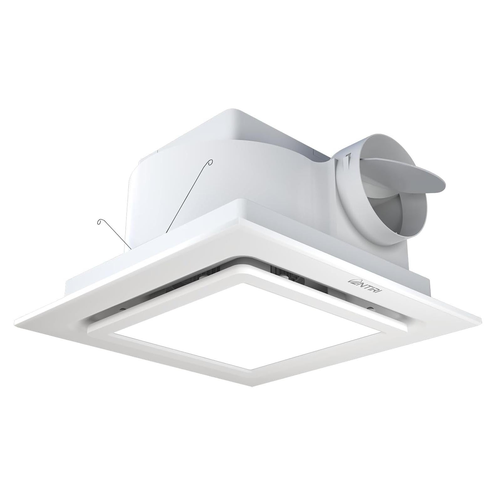 Ventilador Extractor de Baño VENTIRI YSPQS con Luz LED 30.48 cm