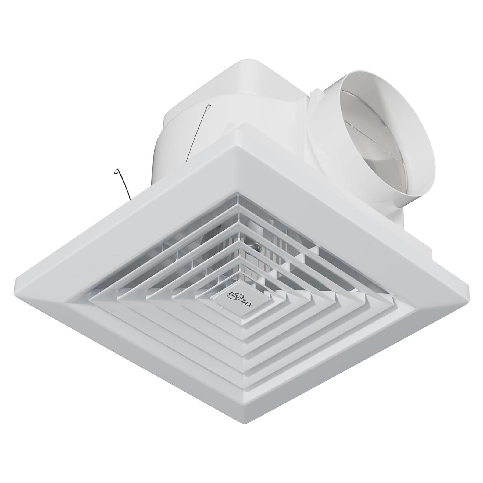 Ventilador Extractor de Baño EINTTAX 25W 21.1x21.1cm Blanco