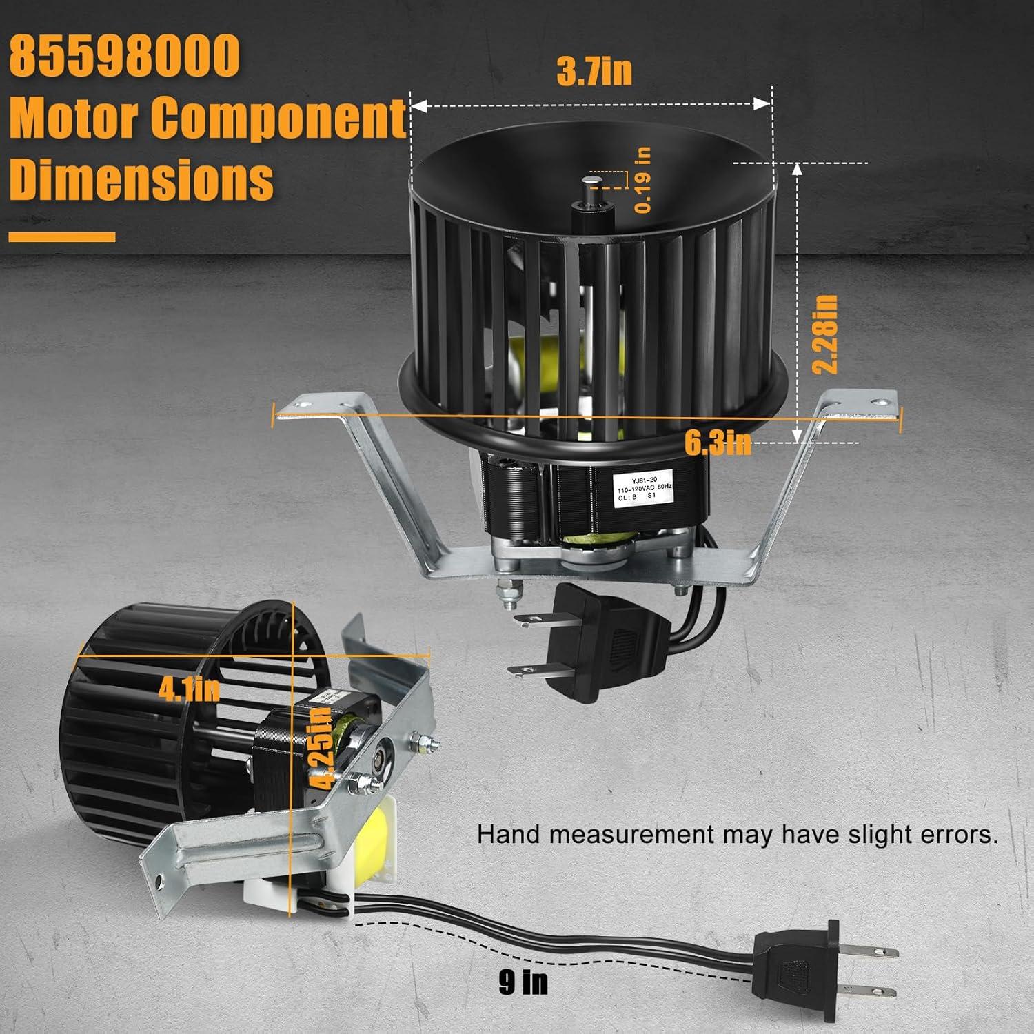 Motor de Ventilador de Escape 85598000 REEPLAR Compatible Nutone