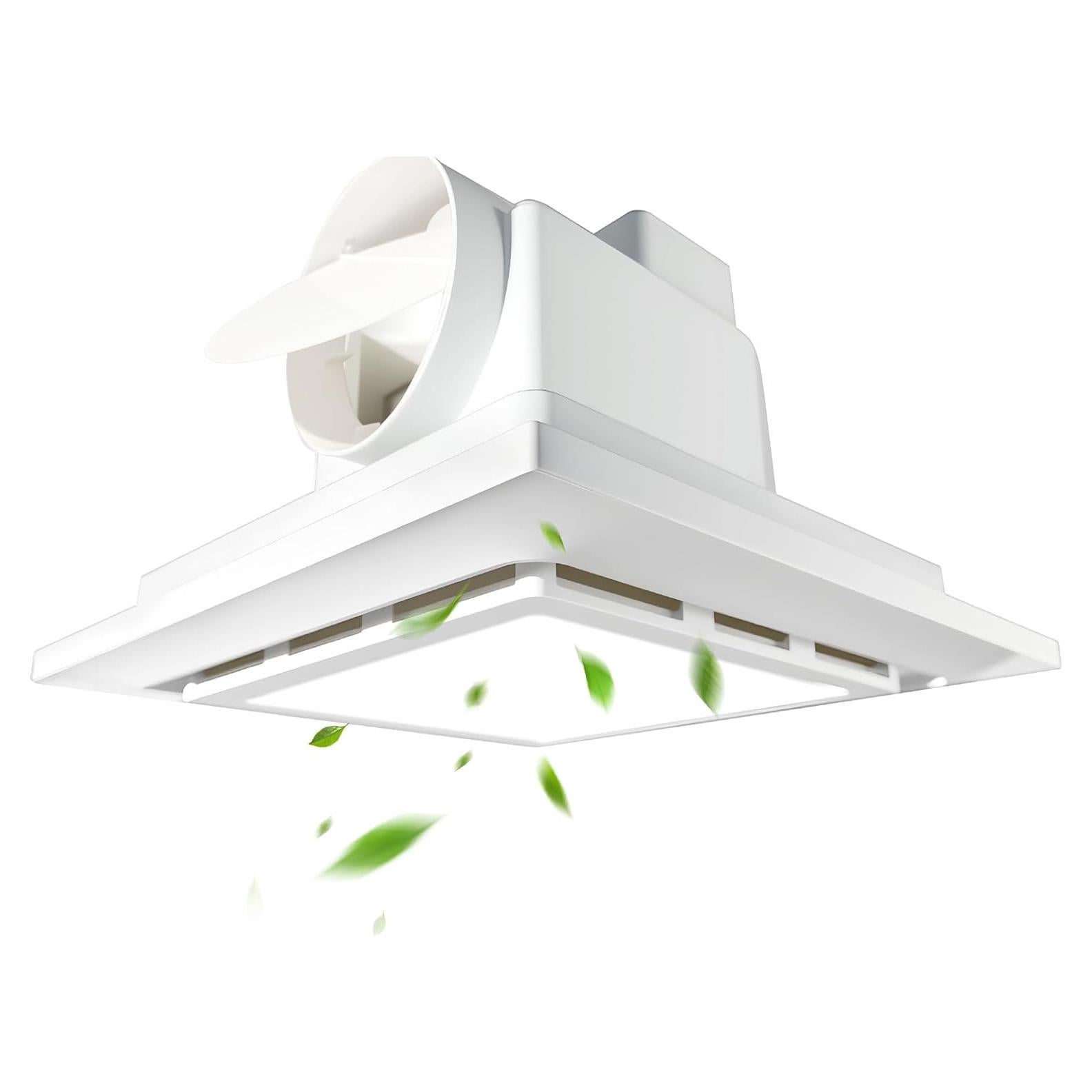 Ventilador Extractor de Baño Yue Feng K250 con Luz LED 12W