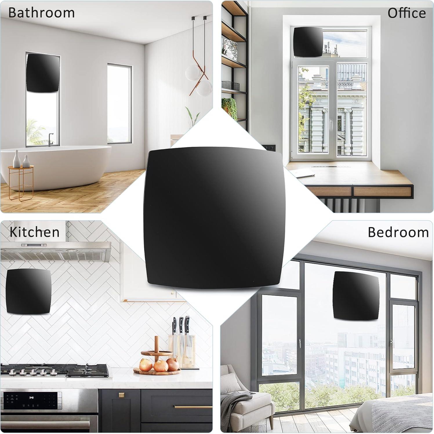 Ventilador de extracción de baño Hose Vary 100mm 55CFM IPX4