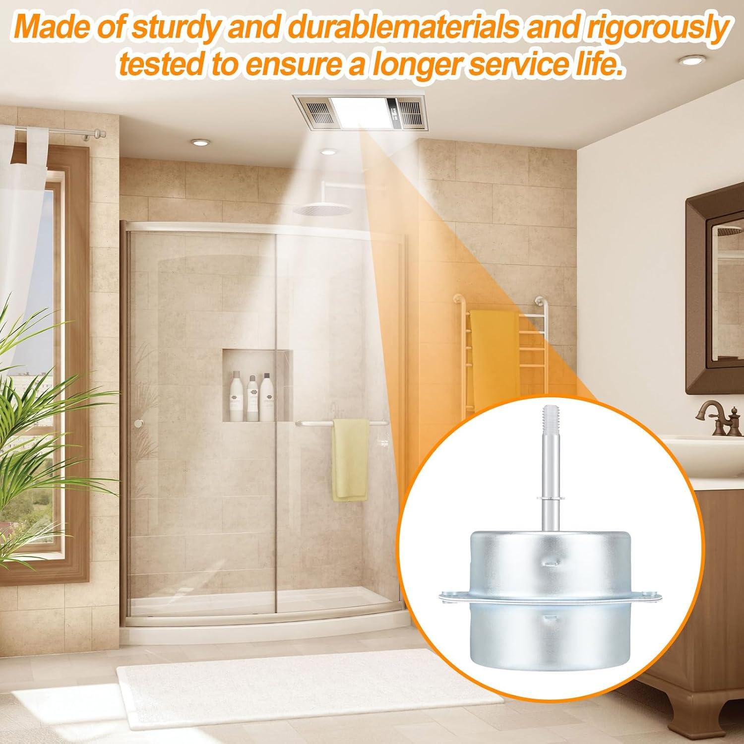 Motor de Reemplazo ZOURSING FFV3700297S para Ventilador de Baño