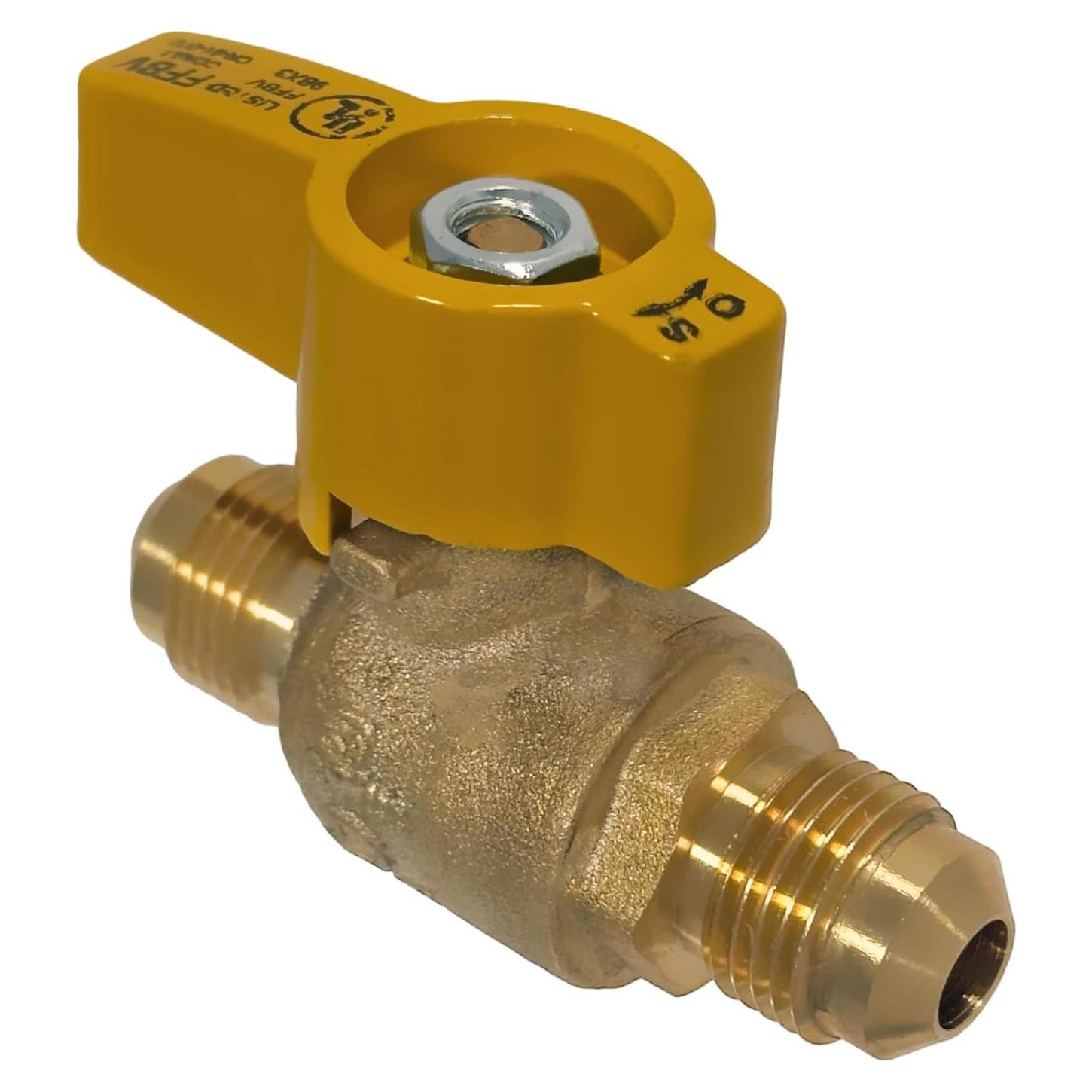 Válvula de Gas XFITTING 3/8" Flare - Propano y Natural