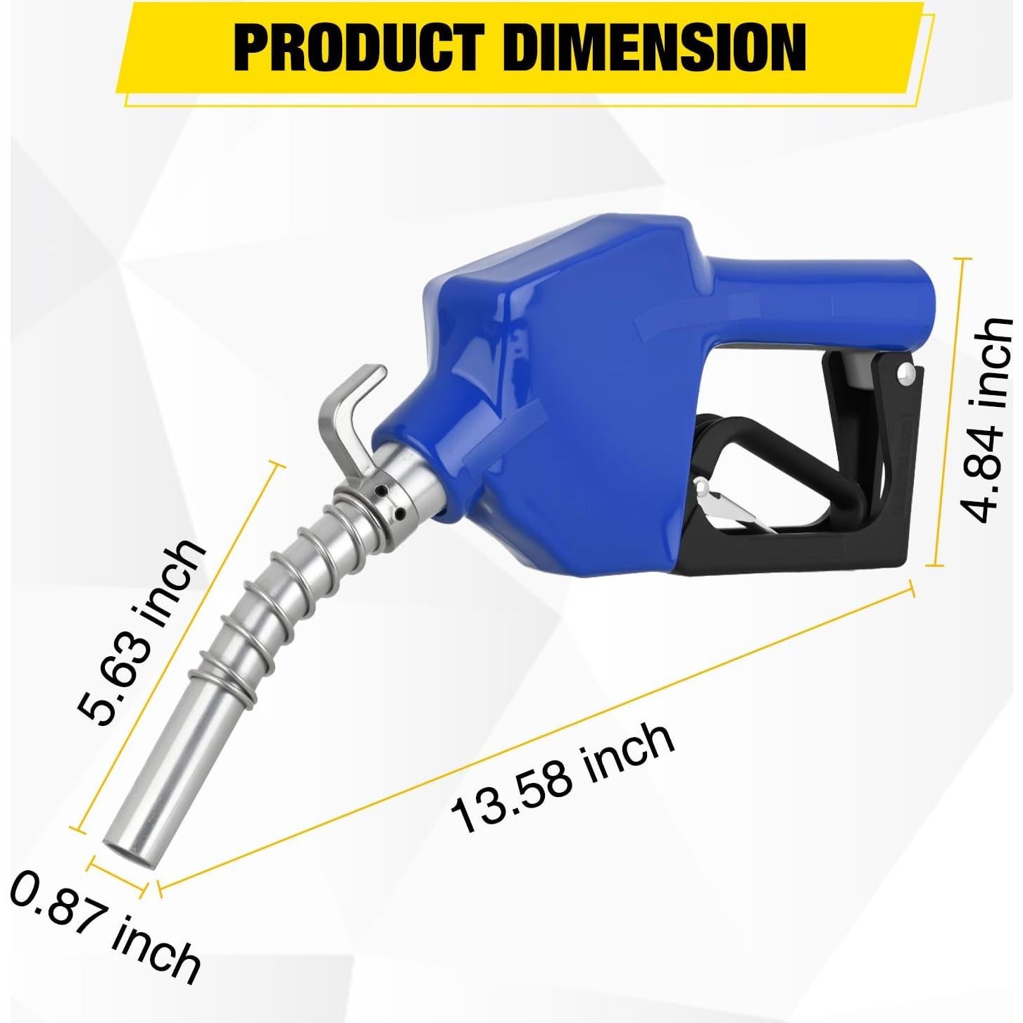 Boquilla de Combustible Nilight 3/4" Automática con Giratorio