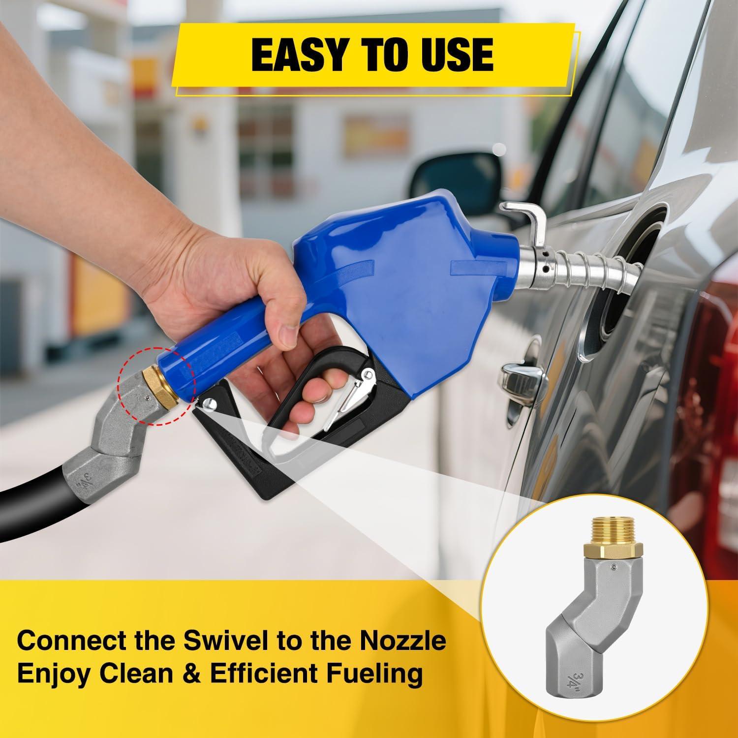 Boquilla de Combustible Nilight 3/4" Automática con Giratorio