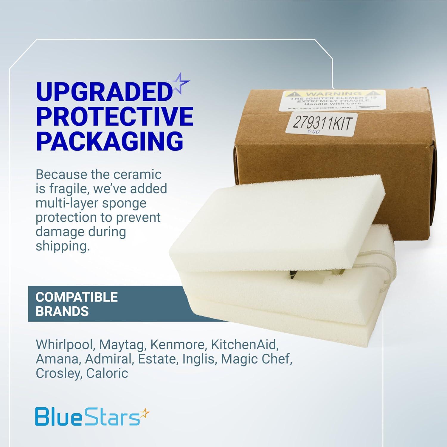 Kit de Reparación Secadora Gas BlueStars 338906 279311 279834