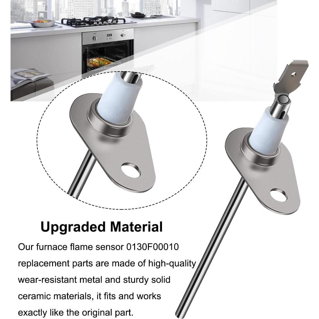 Sensor de llama de horno Guweta 0130F00010 - Paquete de 6