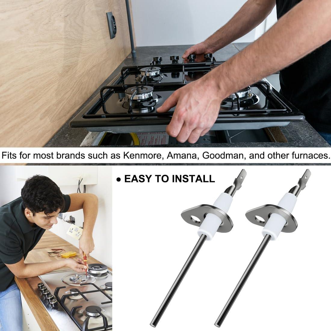 Sensor de llama de horno Guweta 0130F00010 - Paquete de 6