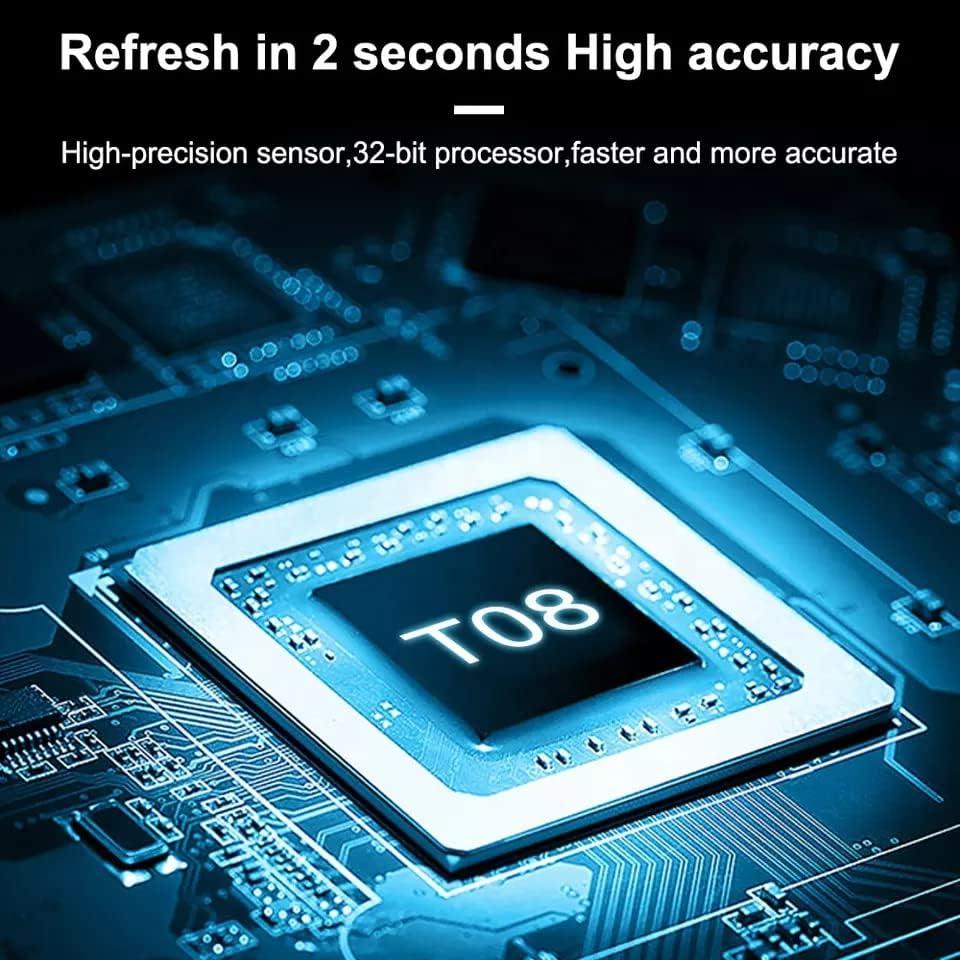 Detector de Calidad del Aire Genérico T08-CO2 con Pantalla LCD