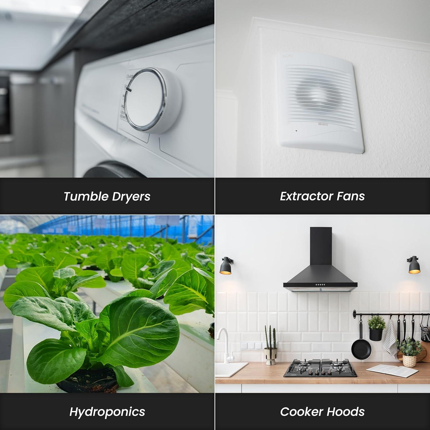 Conector de Ducto Brida Plástico 10.16 cm Repa Market