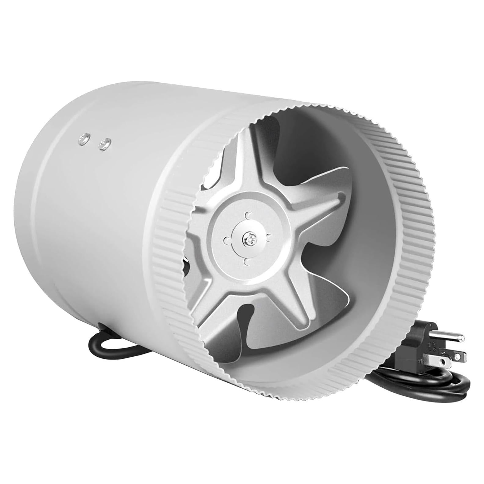 Ventilador de Extracción Simple Deluxe 15 cm 240 CFM Bajo Ruido
