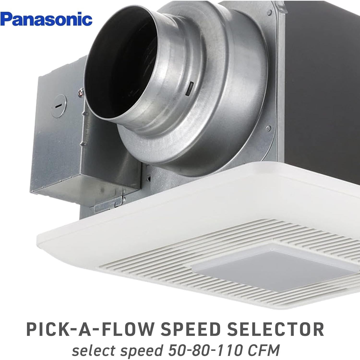 Ventilador de Extracción para Baño Panasonic FV-0511VQL1 con Luz LED 110 CFM
