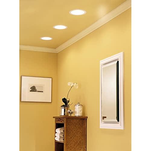 Broan-NuTone 744 Recessed Light Ventilation Fan, 70 CFM, 1.5 Sones, White